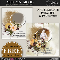 Autumn Mood ~ Art Template 1 