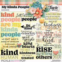 My Kinda People: WordArt