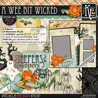 A Wee Bit Wicked POP•iN PAGE KiT by Kathryn Estry