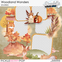 Woodland Wonders (clusters) by Simplette