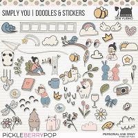 Simply You | Planner Booster | Doodles & Stickers