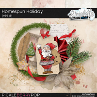 Homespun Holiday Mini Kit by Simplette