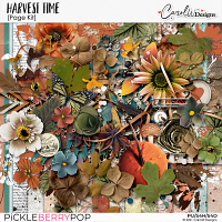 Harvest Time-Page Kit by CarolW Designs