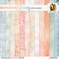 Barefoot & Breezy: Artsy-Papers