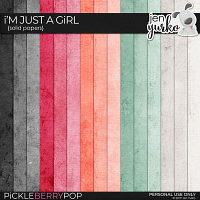 I'm Just a Girl: Solid Papers