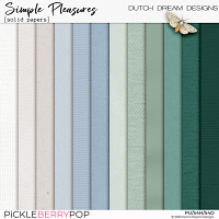 Simple Pleasures - Solid Papers