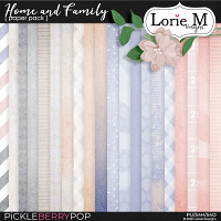 Home And Family Paper Pack