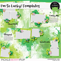 I'm So Lucky! Templates