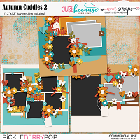 Autumn Cuddles 2 Templates by JB Studio and Neia Scraps