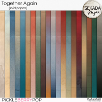 Together Again [solid papers] by Sekada Designs