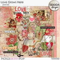 Love Grows Here [mini kit] by Sekada Designs