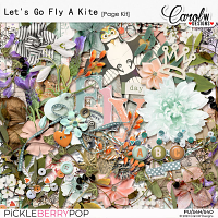 Let's Go Fly A Kite-Page Kit