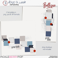 7 DAYS A WEEK | templates by Bellisae