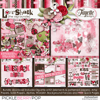 LoveShack Bundle with FREE Quick Pages 