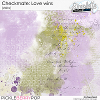 Checkmate : Love wins (stains) by Simplette