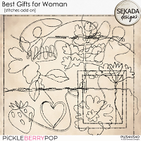 Best Gifts for Woman Add On [stitches] by Sekada Designs