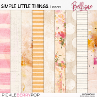 SIMPLE LITTLE THINGS | papers by Bellisae