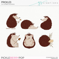 Prickles Layered Doodles (CU)