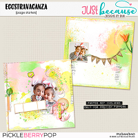 Eggstravaganza Page Starters by JB Studio