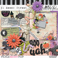 31 Eeeek Street POP•iN PAGE KiT by MDD Designs