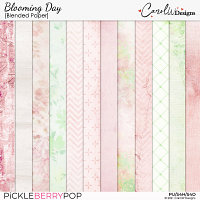 Blooming Day-Blended paper