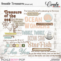 Seaside Treasures-Word art