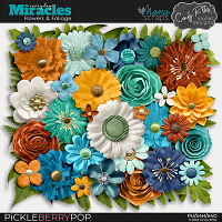 Everyday Miracles [Flowers] by Cindy Ritter & Manu Scraps 