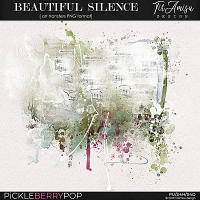 Beautiful Silence ~ art transfers by Tiramisu design 