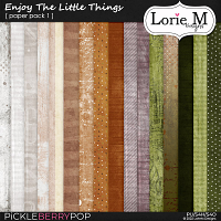 Enjoy The Little Things Paper Pack 1