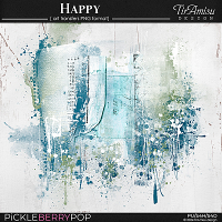 Happy ~ art transfers by TirAmisu design