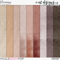 Romance Solid Papers by et designs