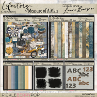 Life Story - Measure of A Man Bundle - Designs by Laura Burger