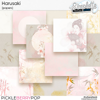 Harusaki (papers) by Simplette