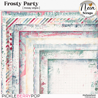 Frosty Party - Messy Edges - by Neia Scraps