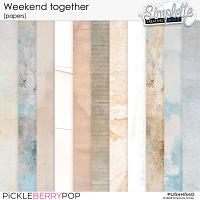 Weekend together (papers) by Simplette