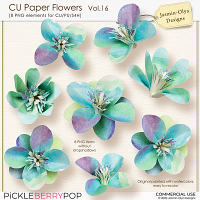 CU Paper Flowers Vol.16 (Jasmin-Olya Designs)