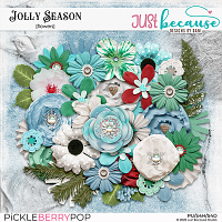 Jolly Season Flowers by JB Studio