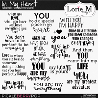 In My Heart Digital Stamps