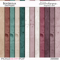 Bordeaux Solid Papers