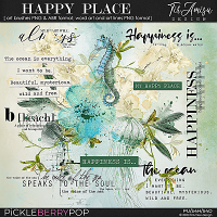 Happy Place ~ brushes and word art by TirAmisu design