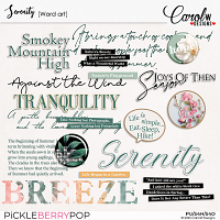 Serenity-Word art