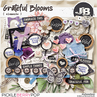 Grateful Blooms Elements by JB Studio