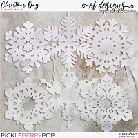 Christmas Day Snowflakes by et designs