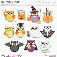 Halloween Hoots Layered Templates (CU)