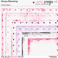 Always Blooming - Messy Edges - by Neia Scraps 