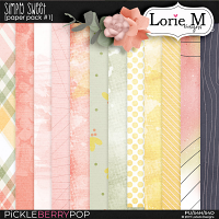 Simply Sweet Paper Pack #1