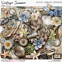 Vintage Summer - Page Kit