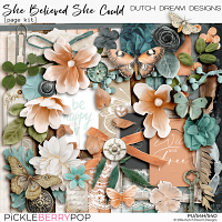 She Believed She Could - Page Kit
