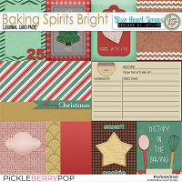 Baking Spirits Bright Journal Cards