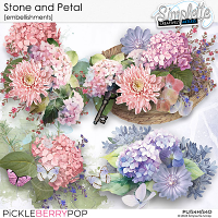 Stone and Petal (embellishments) by Simplette